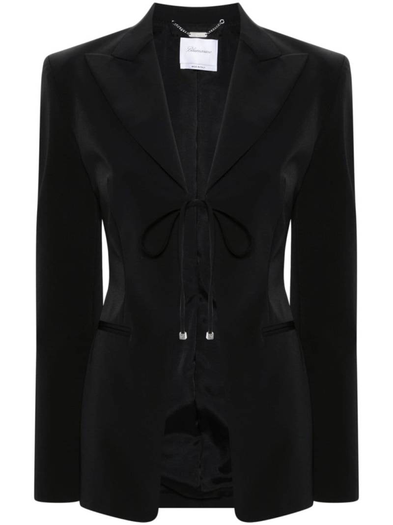 Blumarine Monopetto single-breasted blazer - Black von Blumarine