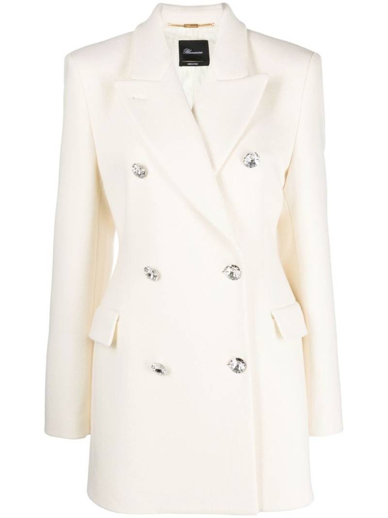 Blumarine double-breasted blazer - Neutrals von Blumarine