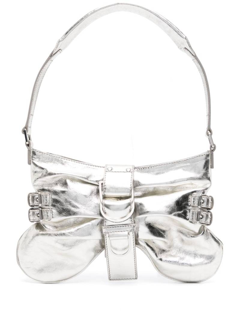 Blumarine large Butterfly shoulder bag - Silver von Blumarine