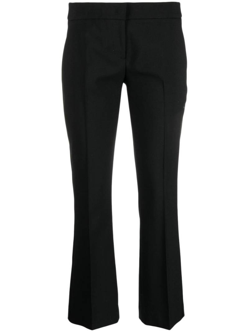 Blumarine low-rise cropped trousers - Black von Blumarine