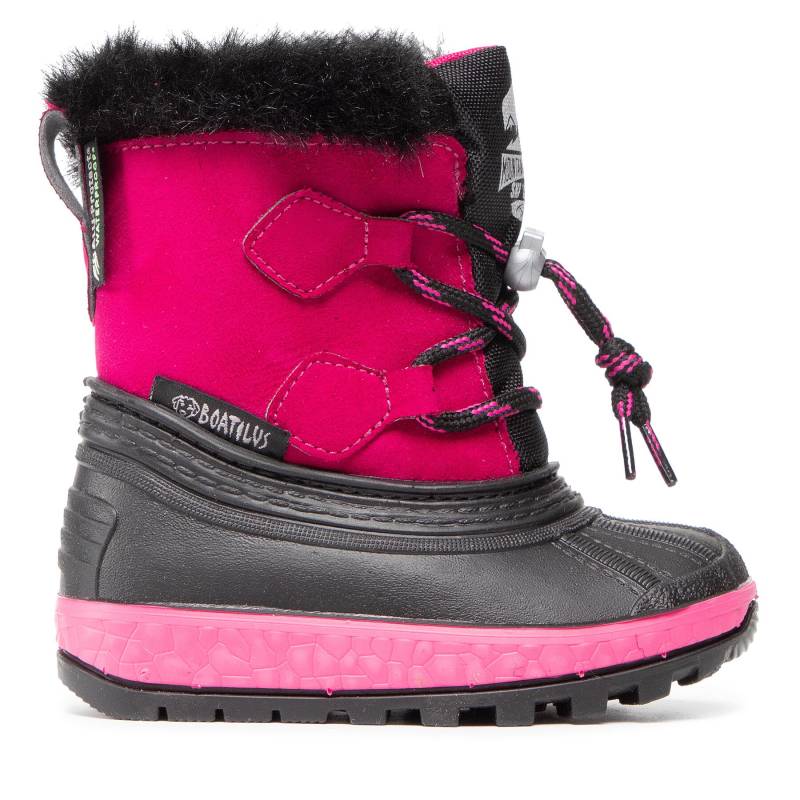 Schneeschuhe Boatilus Kd Joggy Sint Leather Boot NJ16 VAR.21ZU Rosa von Boatilus