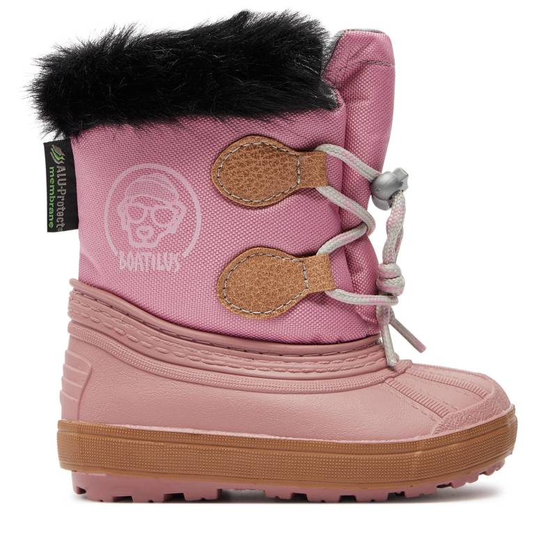 Schneeschuhe Boatilus Nippy 02 Sint. Leather Boot NN02 VAR.42MR Rosa von Boatilus