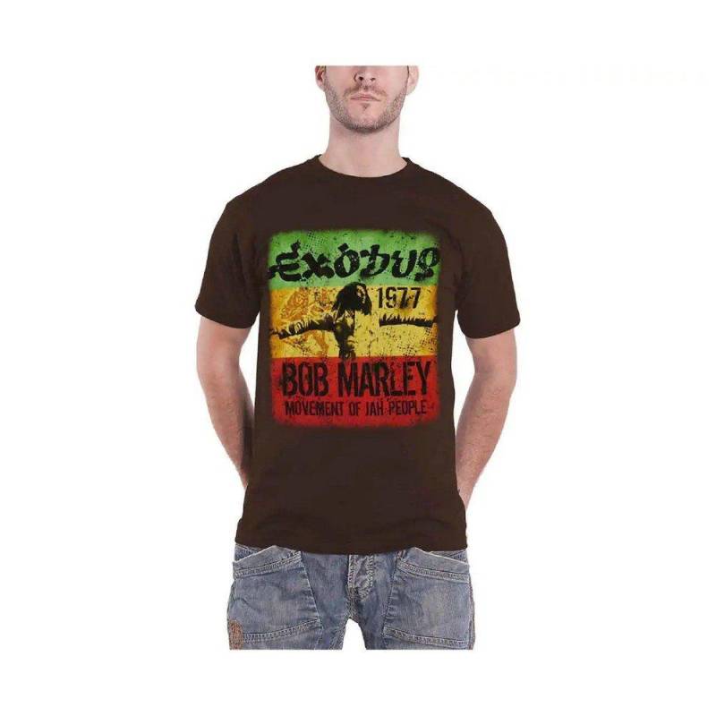 Bob Marley - Exodus TShirt, für Damen, Schwarz, Größe S von Bob Marley