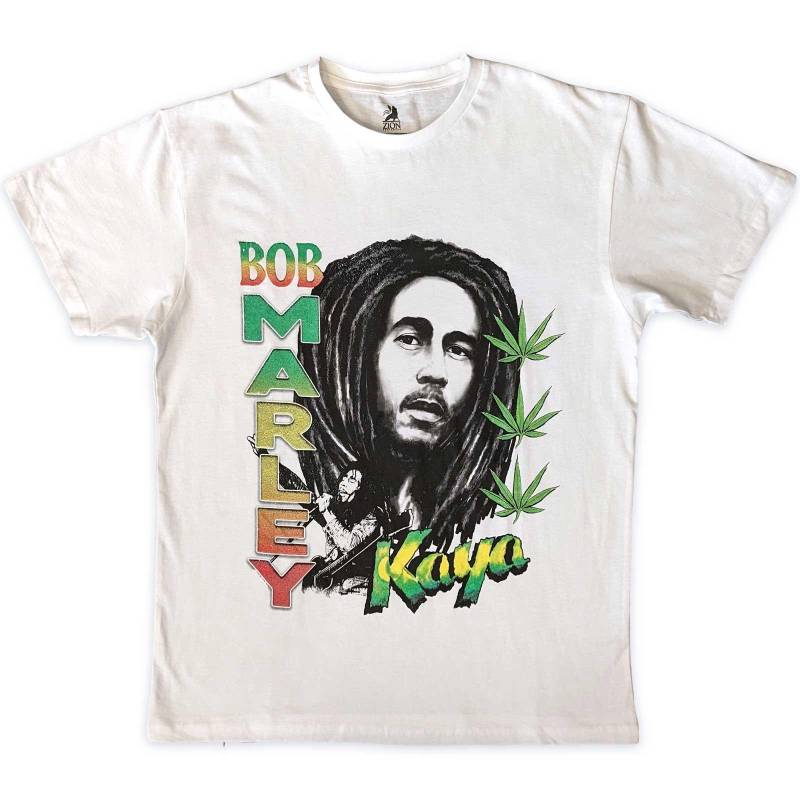 Bob Marley - Kaya TShirt, für Damen, Weiss, Größe L von Bob Marley