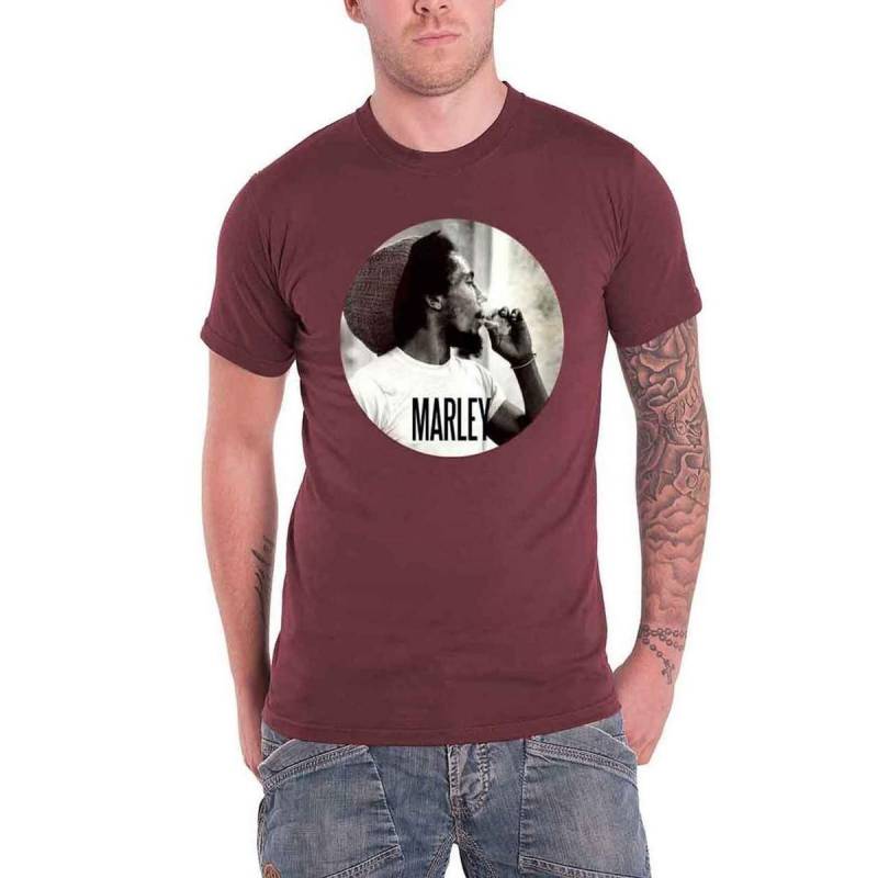 Tshirt Damen Braun M von Bob Marley