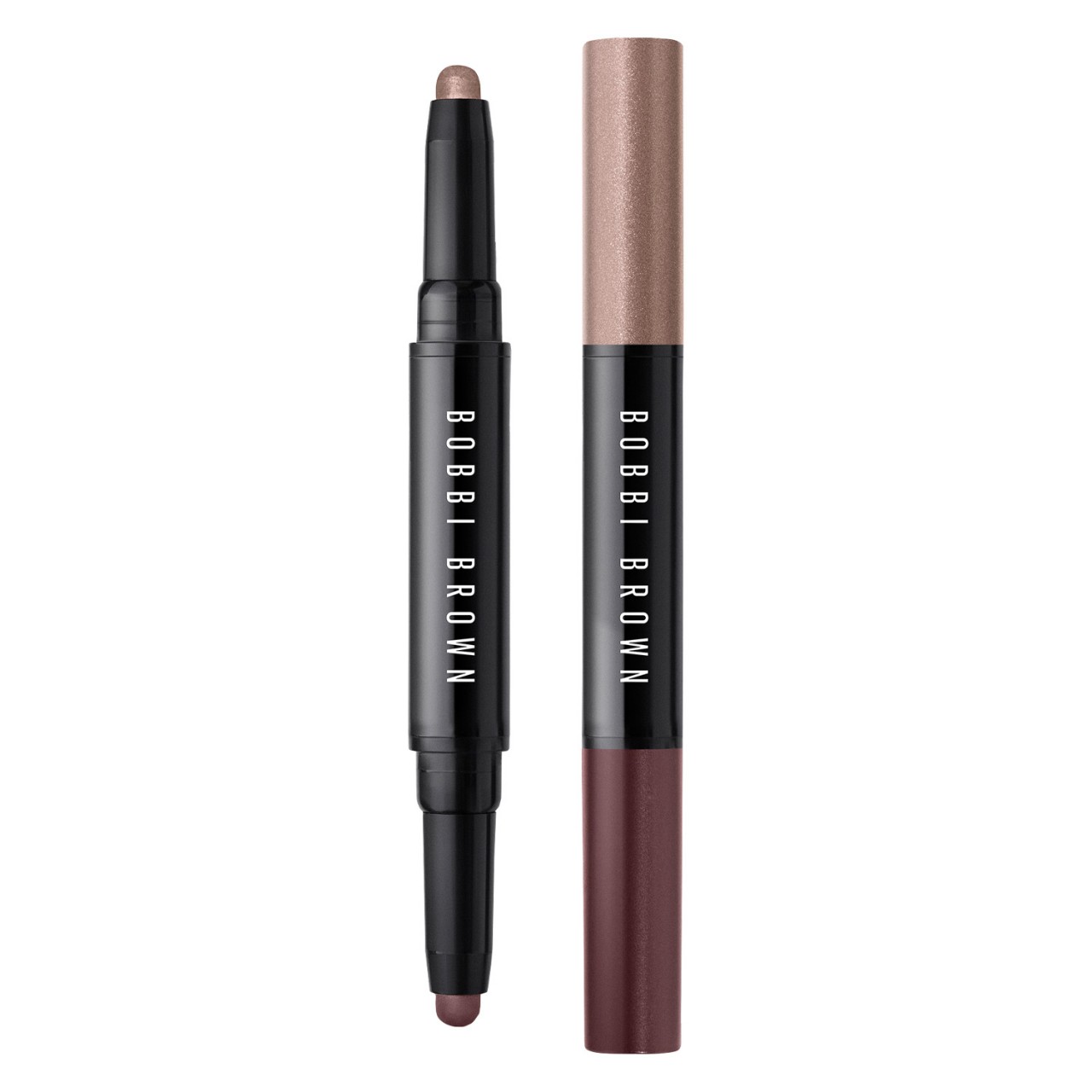 BB Eye Shadow - Long-Wear Cream Shadow Stick Duos Pink Steel/ Bark von Bobbi Brown