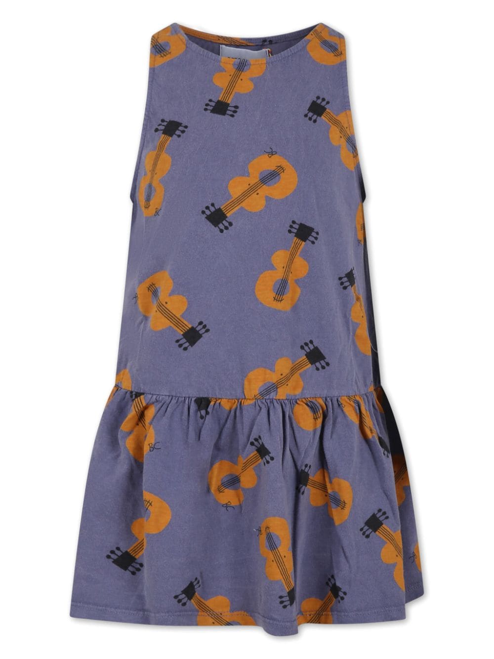 Bobo Choses Acoustic Guitar organic-cotton dress - Purple von Bobo Choses