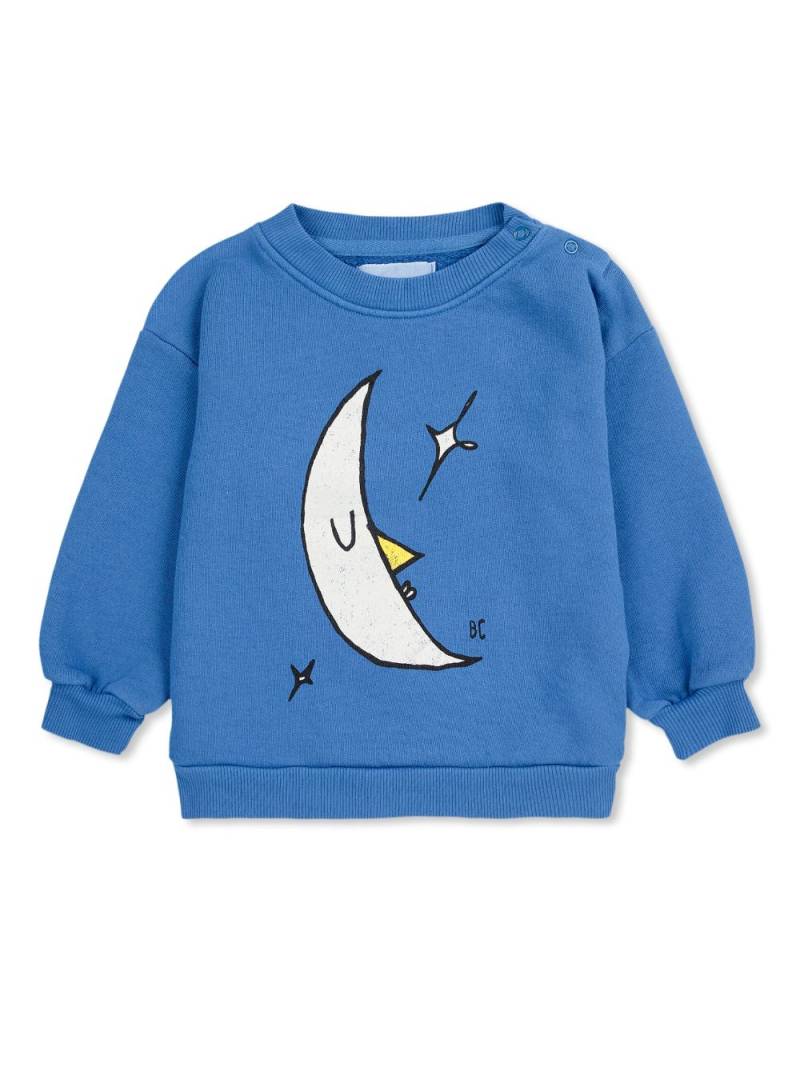 Bobo Choses Baby Beneath The Moon sweatshirt - Blue von Bobo Choses