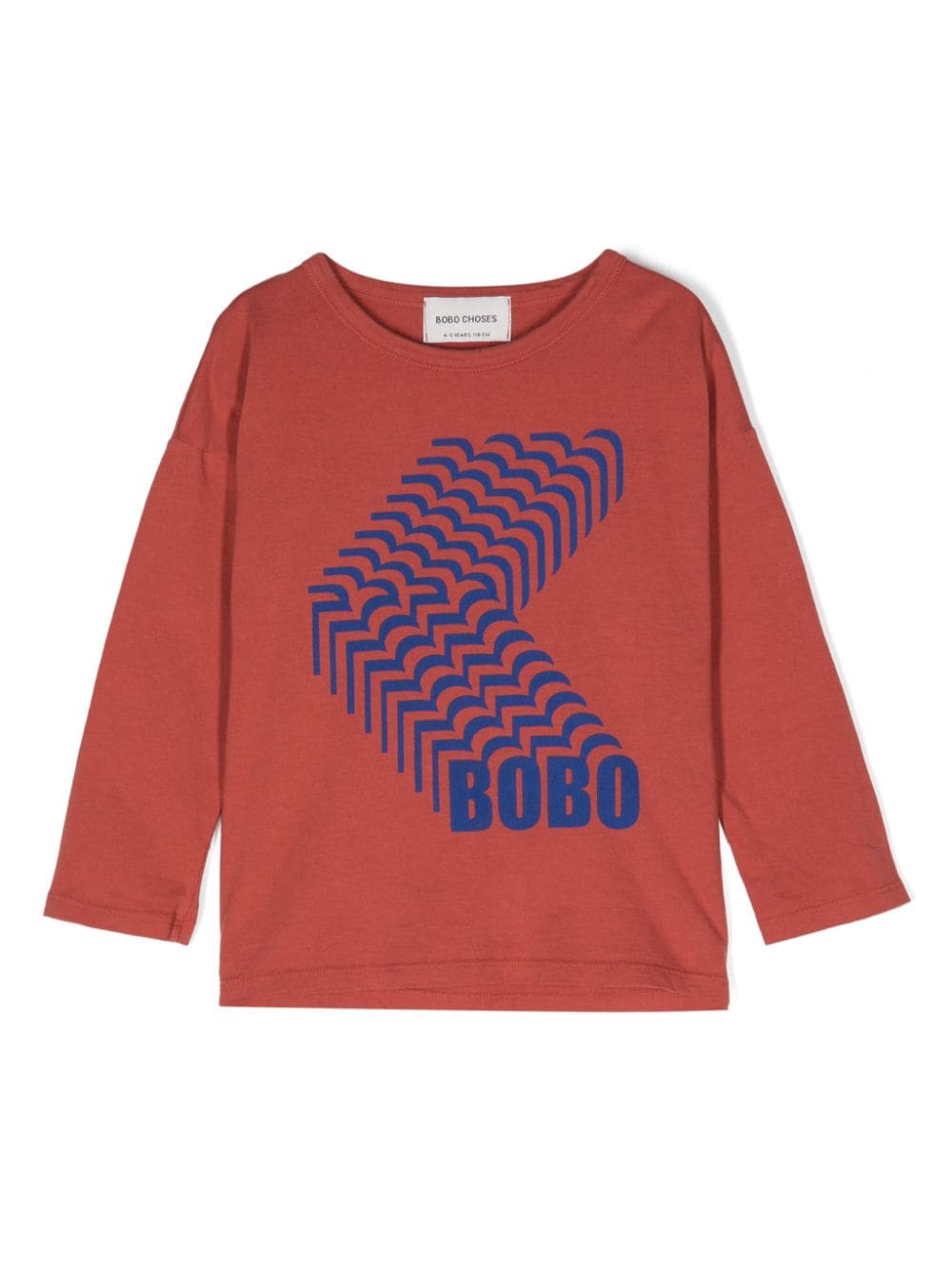 Bobo Choses Bobo Shadow cotton T-shirt - Brown von Bobo Choses