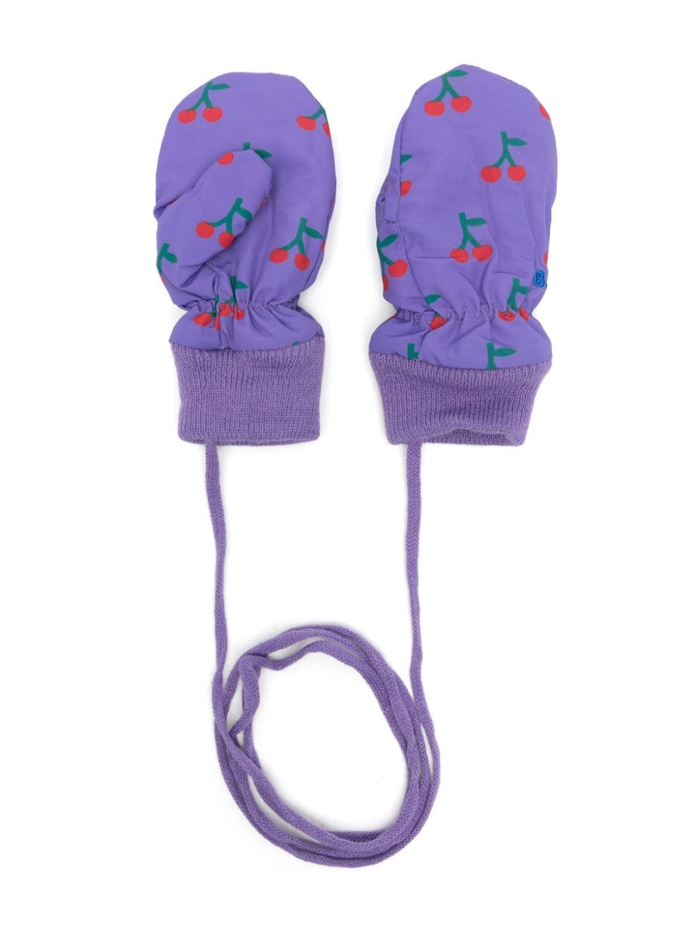 Bobo Choses Cherry mittens - Purple von Bobo Choses