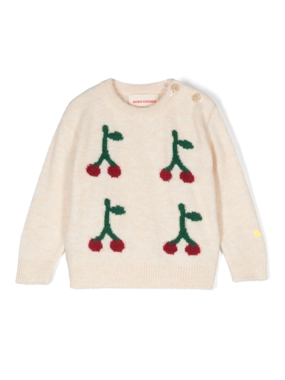 Bobo Choses Cherry sweater - Neutrals von Bobo Choses