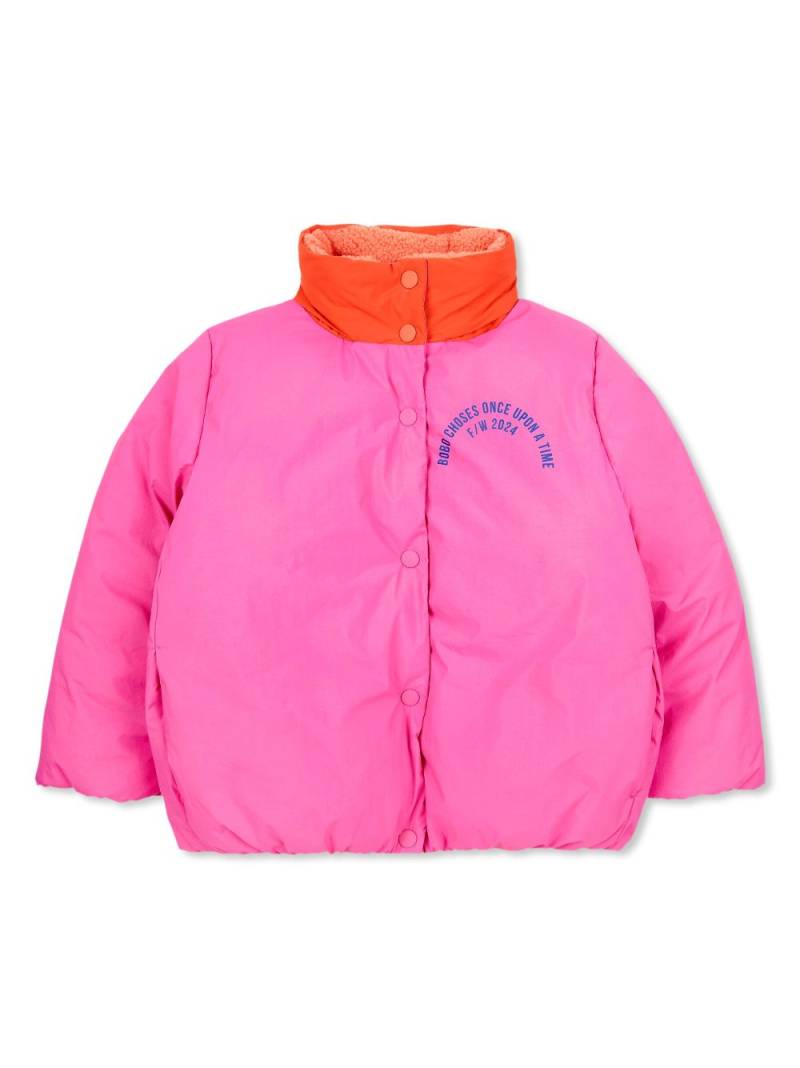 Bobo Choses Circle high-neck jacket - Pink von Bobo Choses