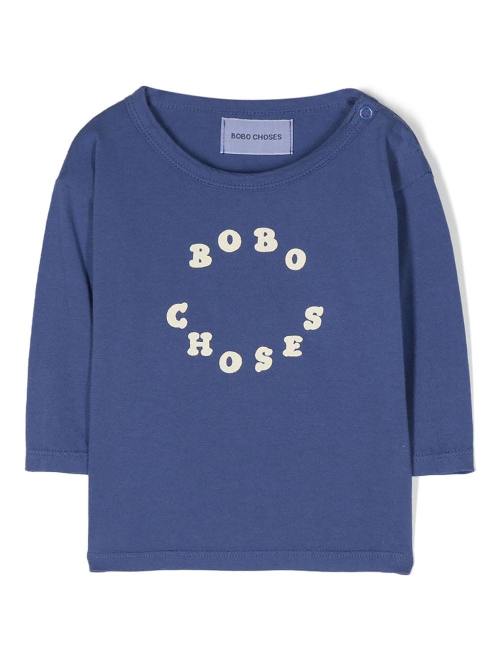 Bobo Choses Circle-print cotton T-shirt - Blue von Bobo Choses