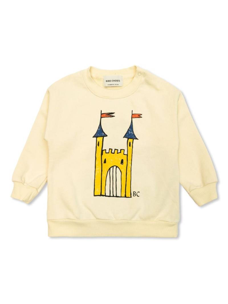 Bobo Choses Faraway Castle sweatshirt - Neutrals von Bobo Choses