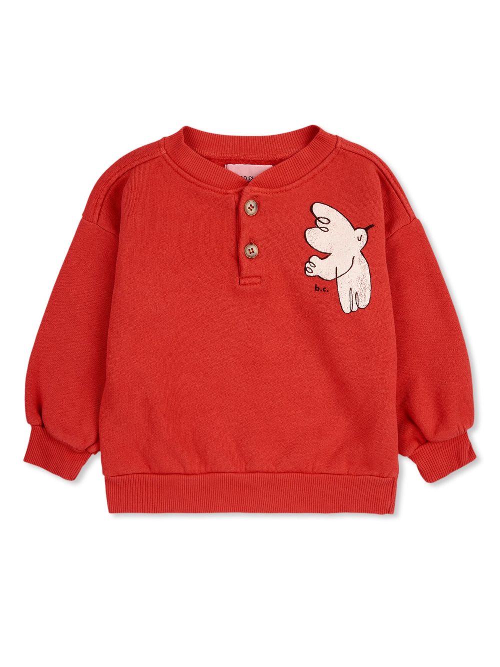 Bobo Choses Freedom Bird sweatshirt - Red von Bobo Choses