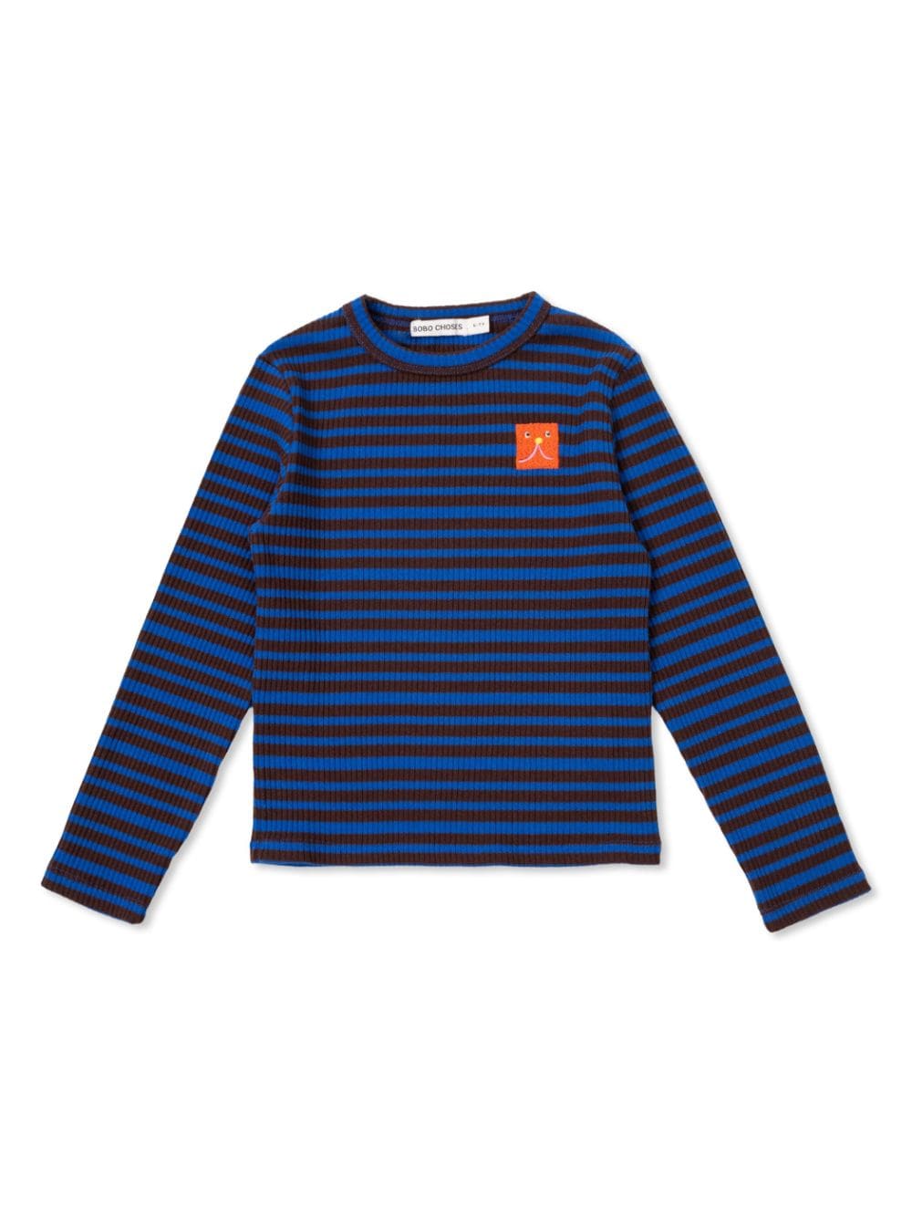 Bobo Choses Funny Face jumper - Blue von Bobo Choses