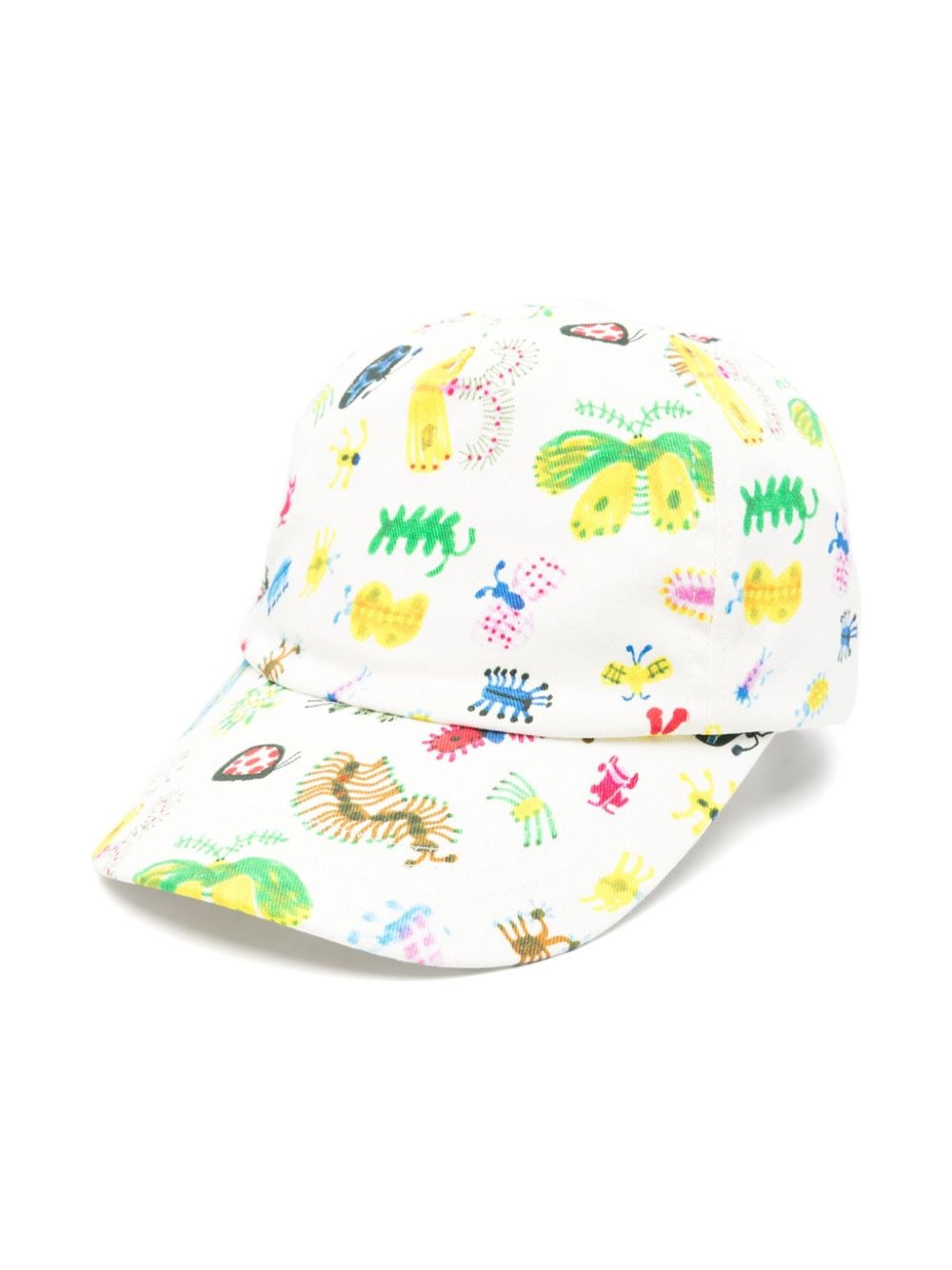 Bobo Choses Funny Insects cotton baseball capp - Neutrals von Bobo Choses