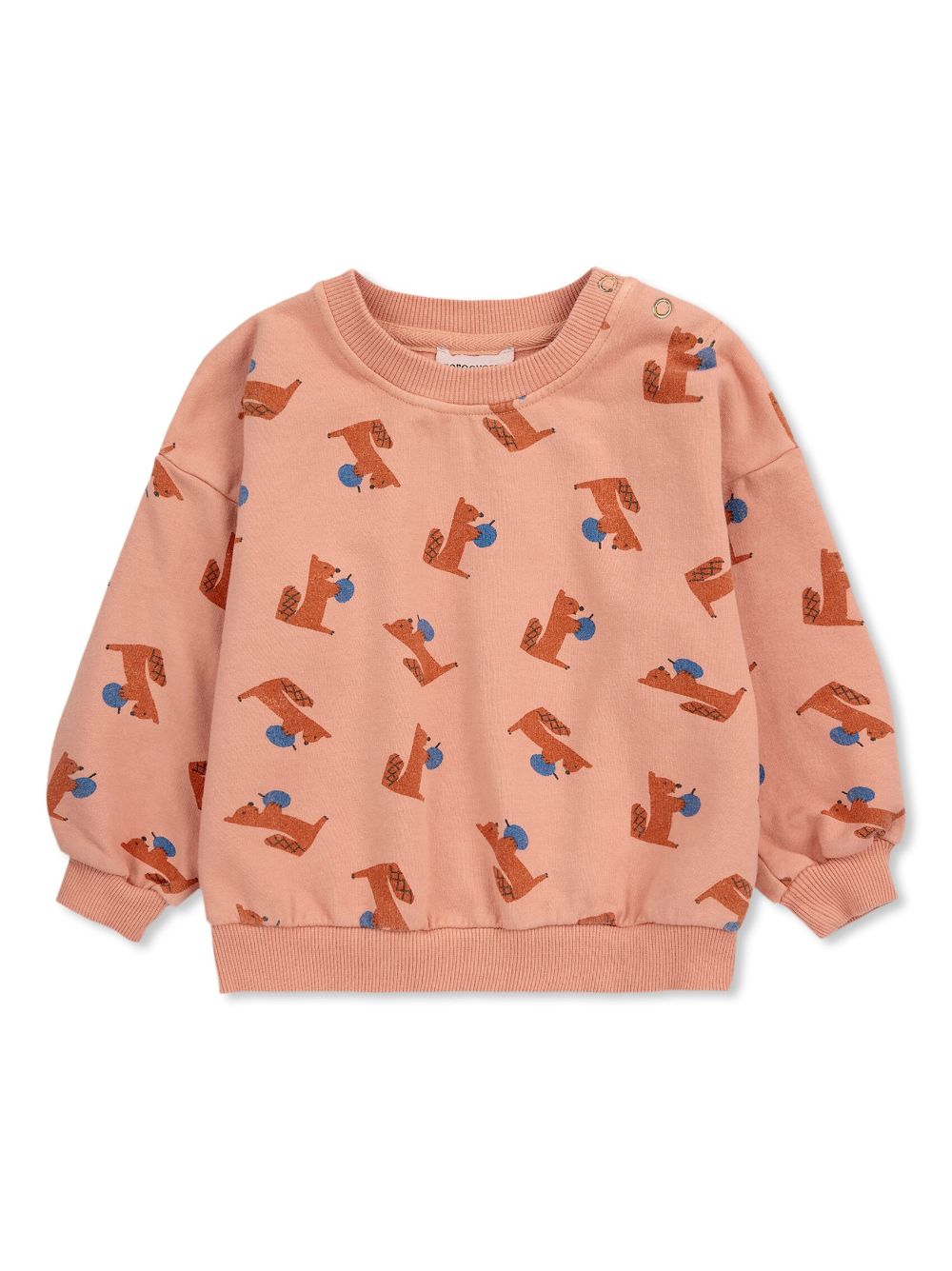 Bobo Choses Hungry Squirrel sweatshirt - Pink von Bobo Choses