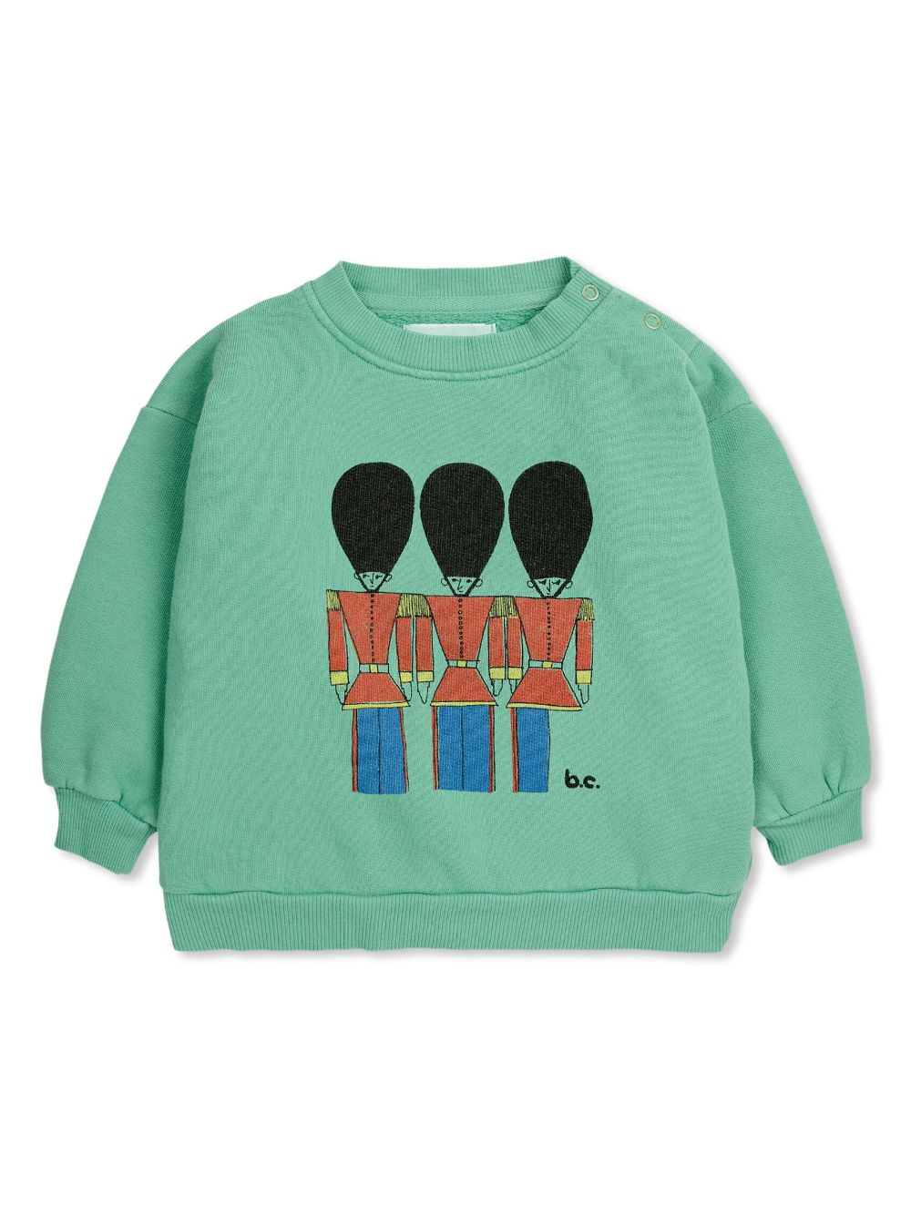 Bobo Choses Little Tin Soldiers sweatshirt - Green von Bobo Choses