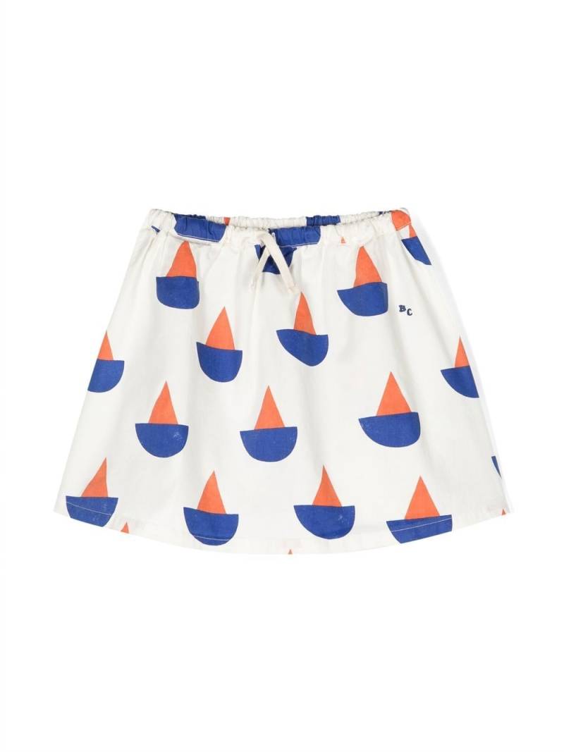 Bobo Choses Sail Boat organic-cotton skirt - Neutrals von Bobo Choses