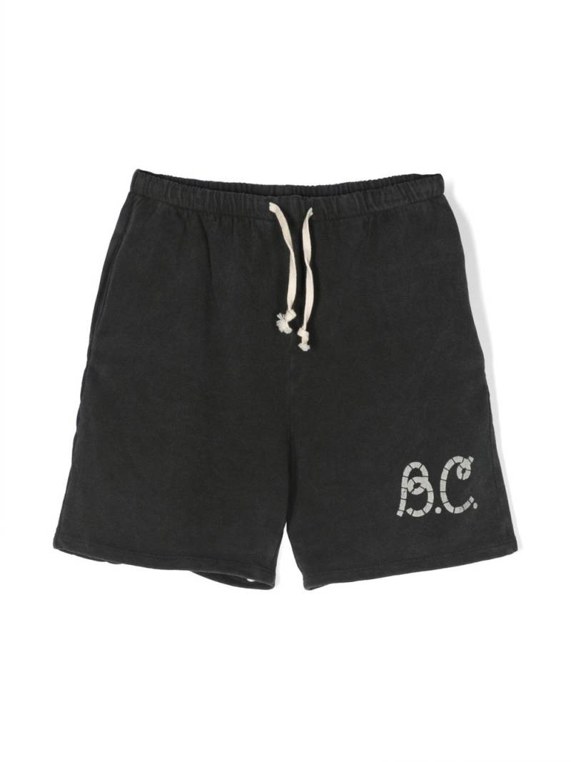 Bobo Choses Sail Rope organic-cotton shorts - Black von Bobo Choses