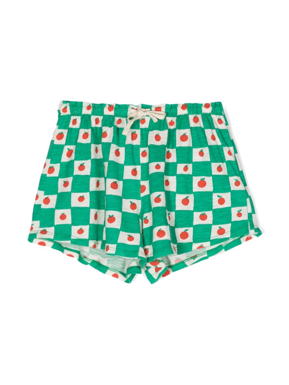 Bobo Choses Tomato-print cotton shorts - Green von Bobo Choses