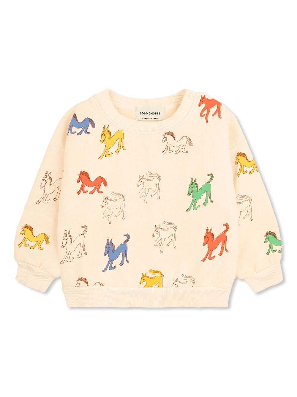 Bobo Choses Wonder Horse sweatshirt - Neutrals von Bobo Choses