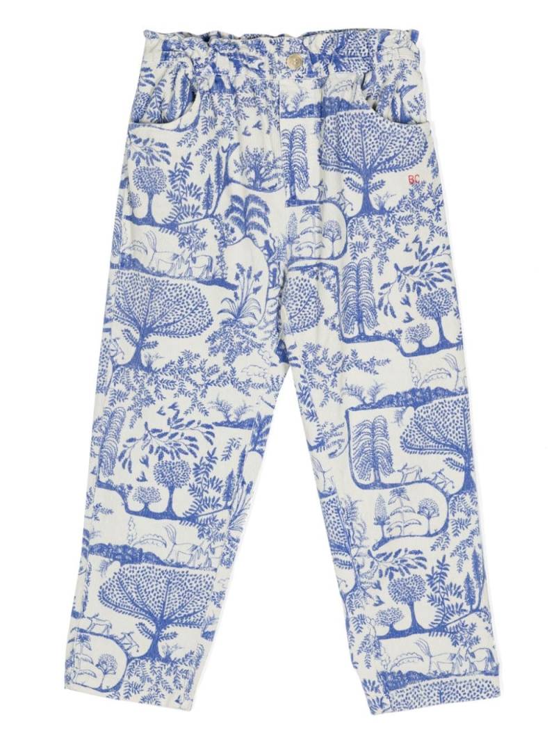 Bobo Choses Wonderland trousers - White von Bobo Choses