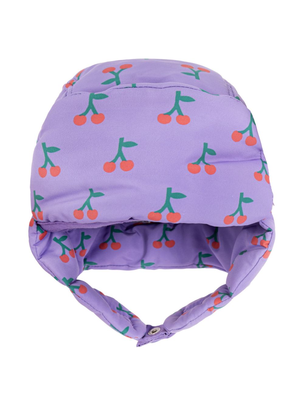 Bobo Choses cherry-print chapka - Purple von Bobo Choses