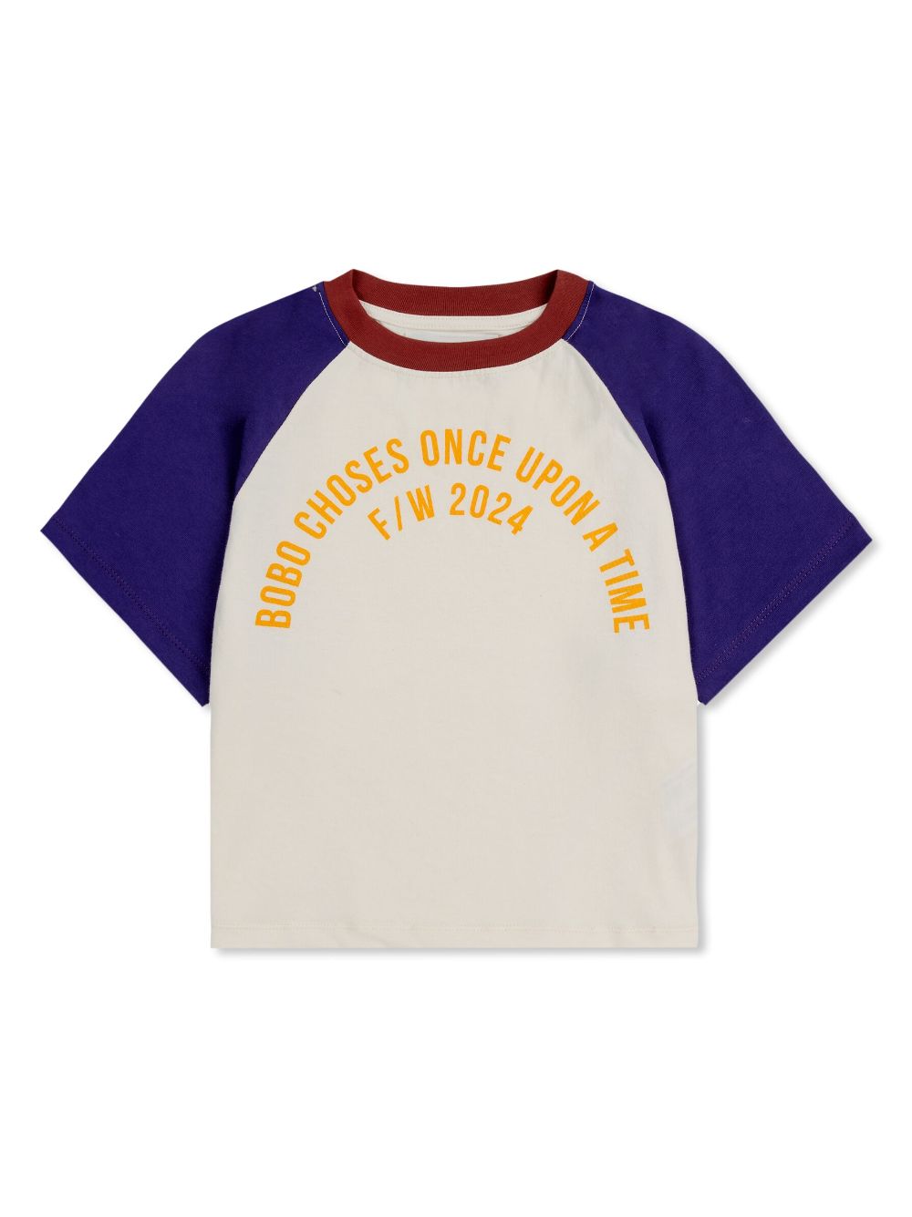 Bobo Choses colour-block T-shirt - Neutrals von Bobo Choses