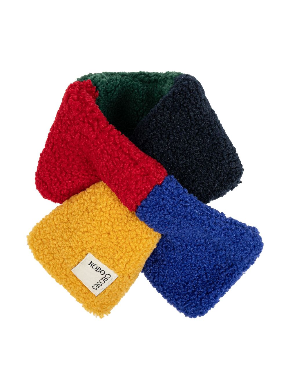 Bobo Choses colour-block neck warmer - Yellow von Bobo Choses