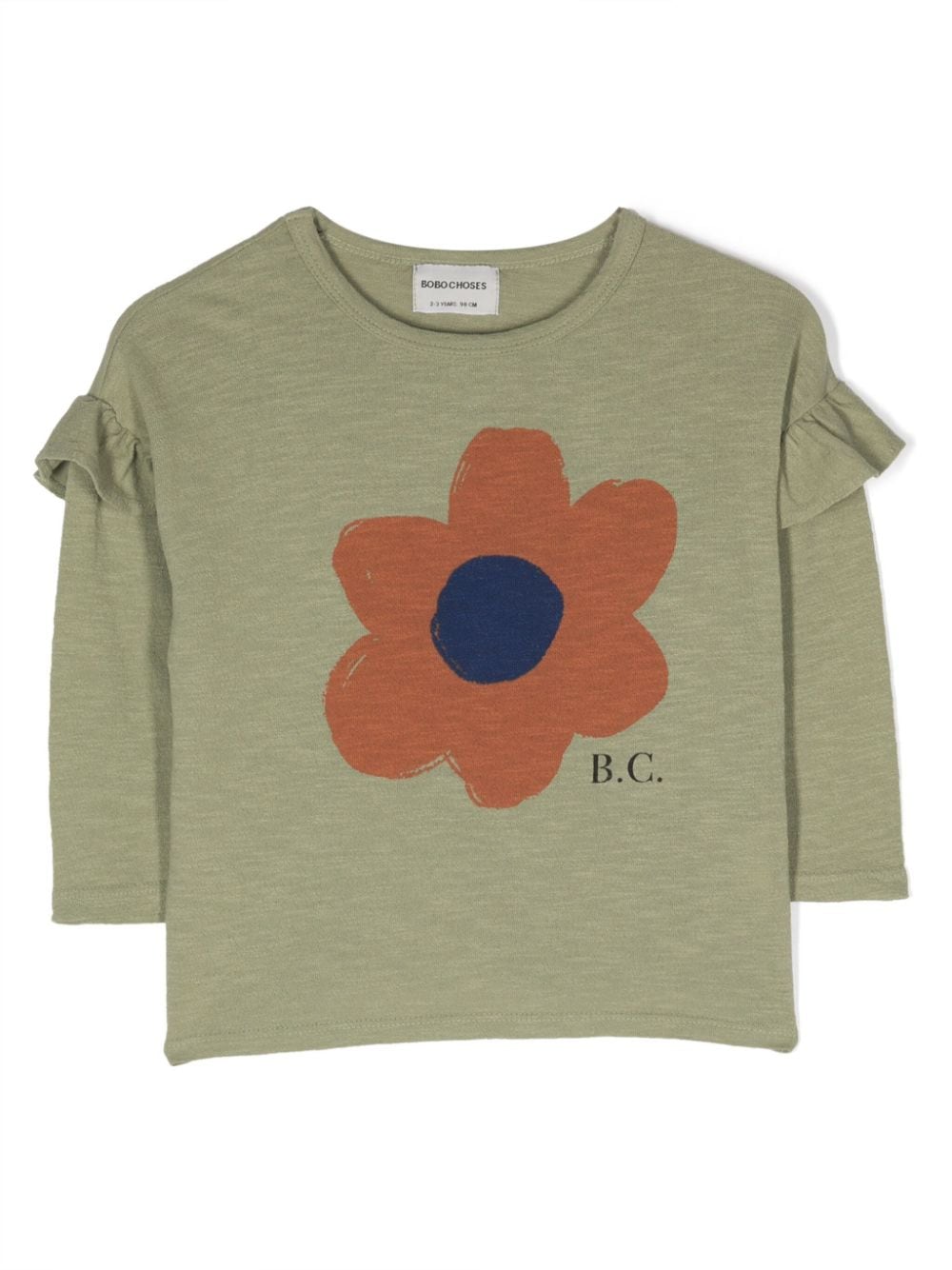 Bobo Choses floral-print organic-cotton T-shirt - Green von Bobo Choses