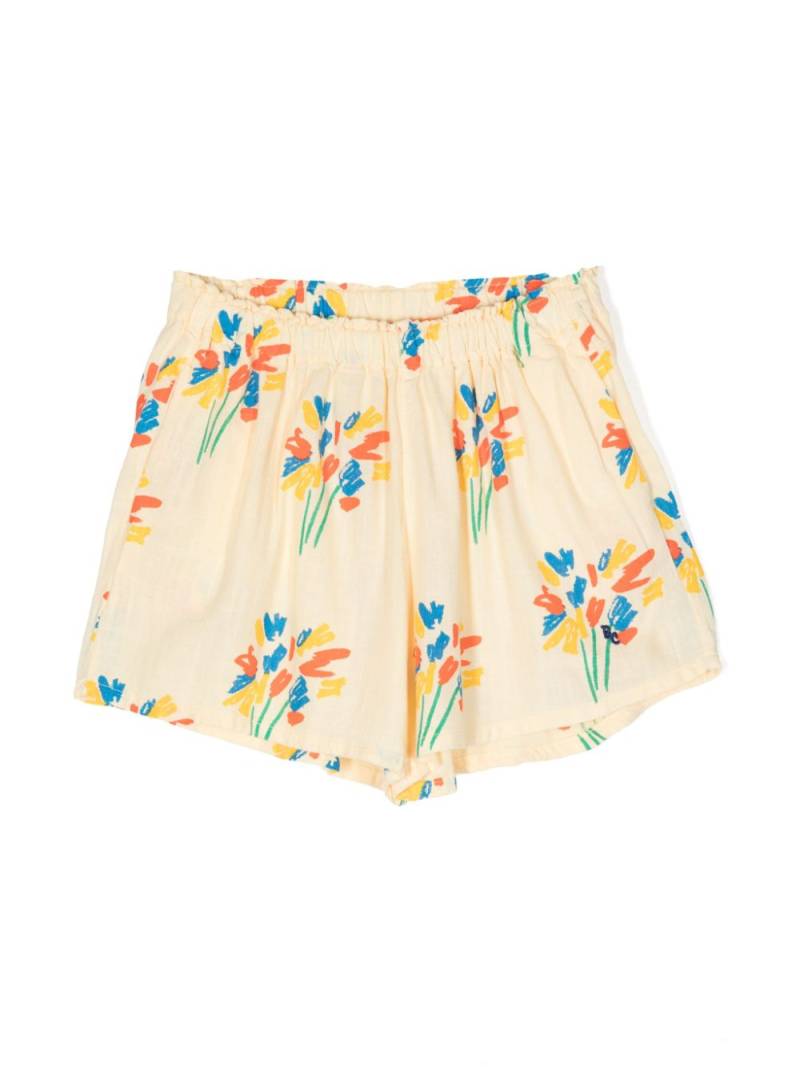 Bobo Choses floral-print shorts - Yellow von Bobo Choses