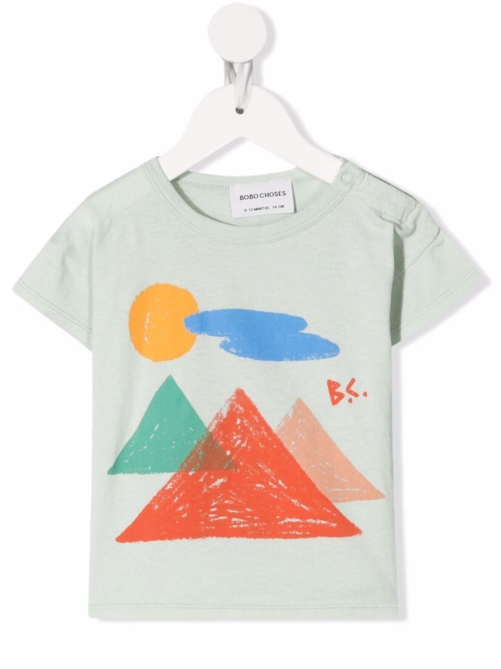 Bobo Choses graphic-print short-sleeved T-shirt - Green von Bobo Choses