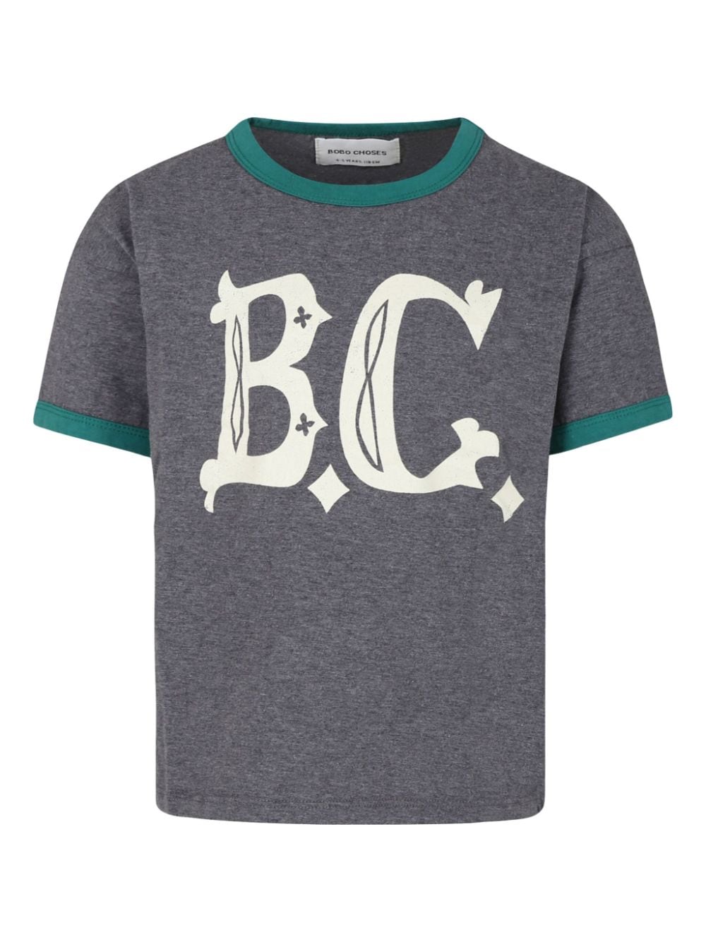 Bobo Choses logo-print T-shirt - Grey von Bobo Choses