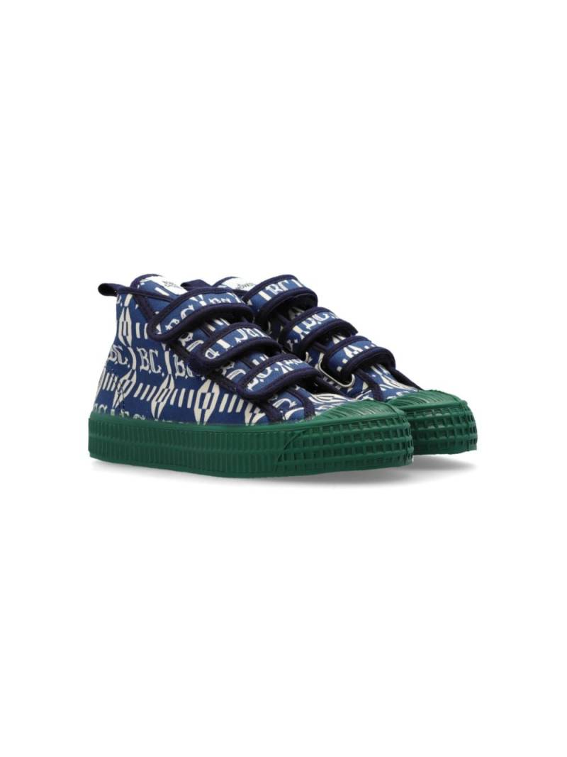 Bobo Choses logo-print sneakers - Blue von Bobo Choses