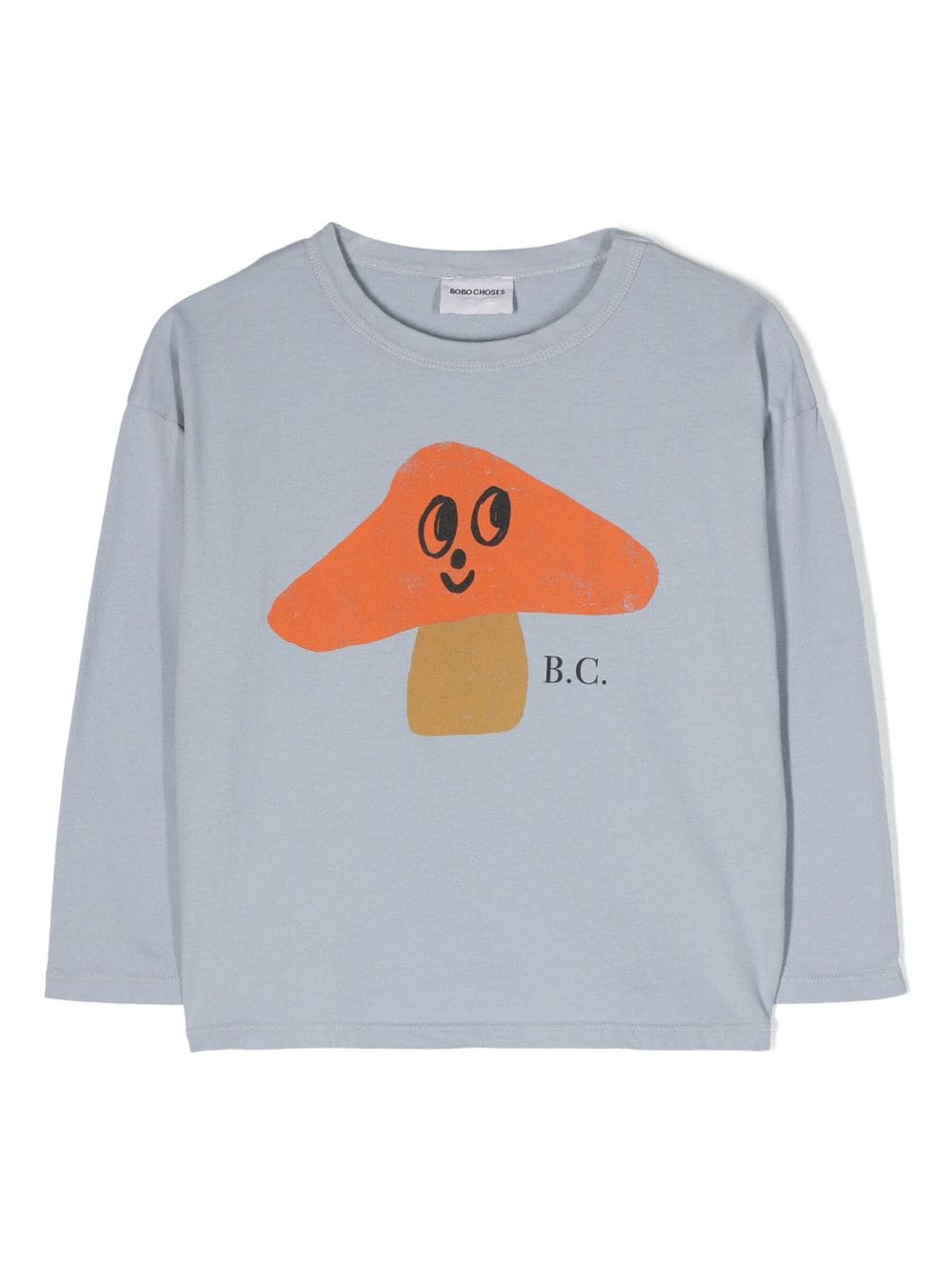Bobo Choses mushroom-print long-sleeve T-shirt - Blue von Bobo Choses