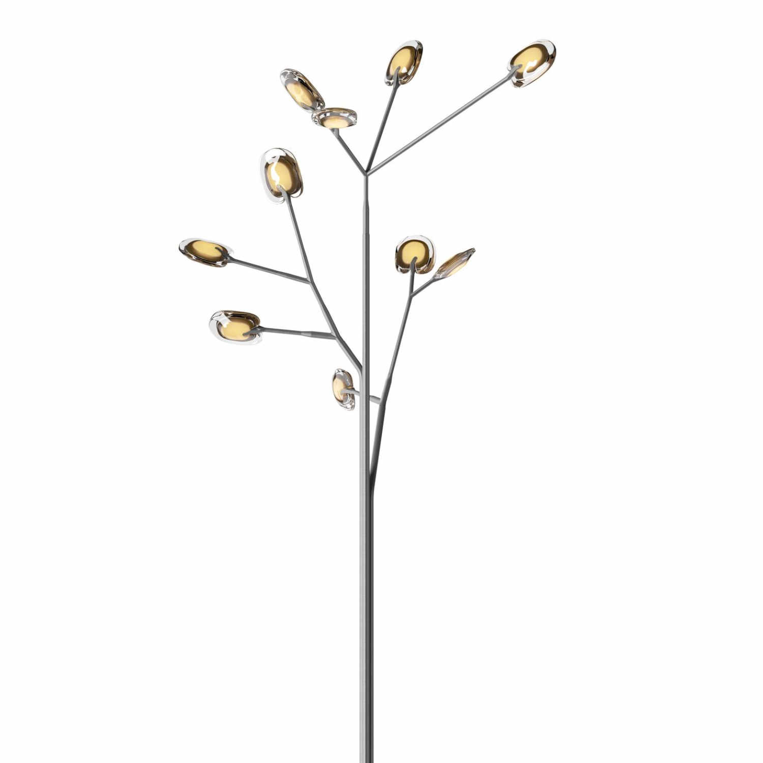 16 Tree Trunk LED Stehleuchte, Modell elm trunk / 25 leuchten, Farbe grey 2 16 Tree Trunk LED Stehleuchte, Modell elm trunk / 25 leuchten, Farbe grey 2 von Bocci