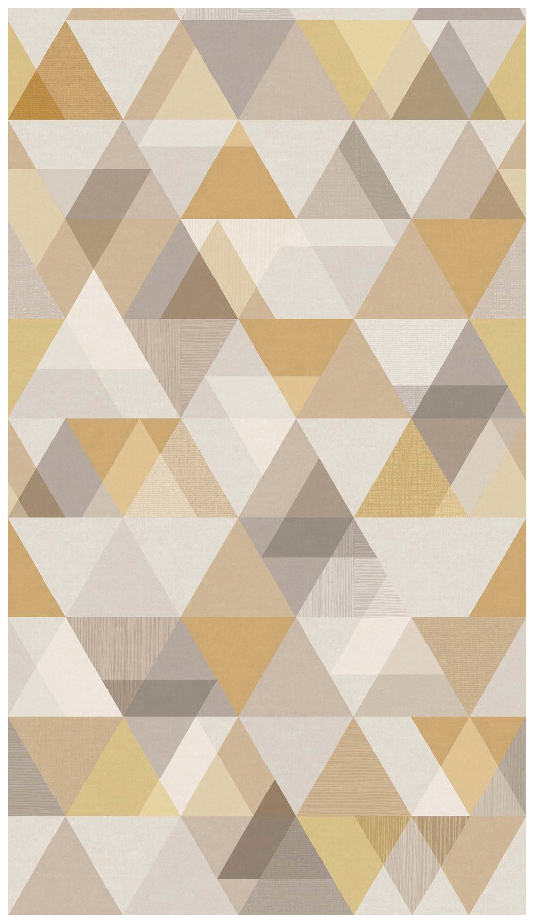 Bodenmeister Fototapete »Dreiecke goldfarben beige« Bodenmeister Fototapete »Dreiecke goldfarben beige« von Bodenmeister