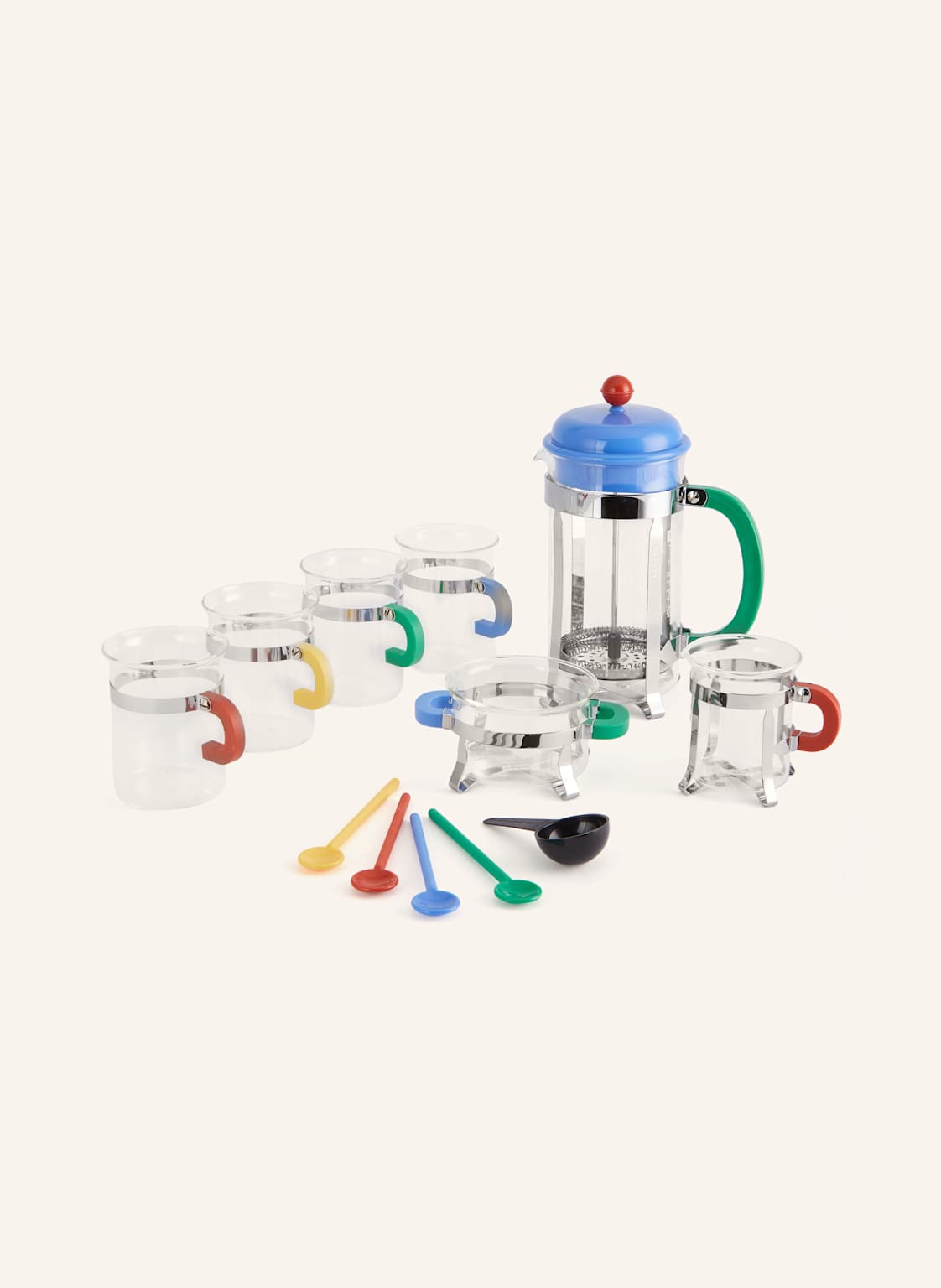 Bodum 11-Tlg. Kaffee-Set Caffettiera weiss Bodum 11-Tlg. Kaffee-Set Caffettiera weiss von Bodum