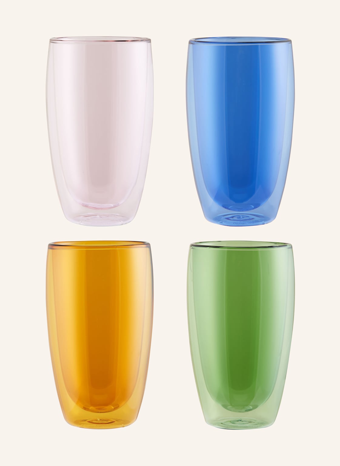 Bodum 4er-Set Thermogläser Pavina gruen Bodum 4er-Set Thermogläser Pavina gruen von Bodum
