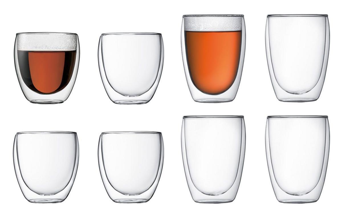 Bodum Espressoglas »Bodum Kaffeeglas Pavina 44288 l, 8 St«, (8 tlg.), 8 teilig von Bodum