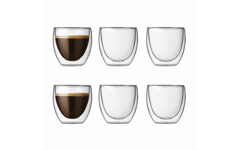 Bodum Espressoglas »Pavina 0.8 dl«, (6 tlg.) von Bodum