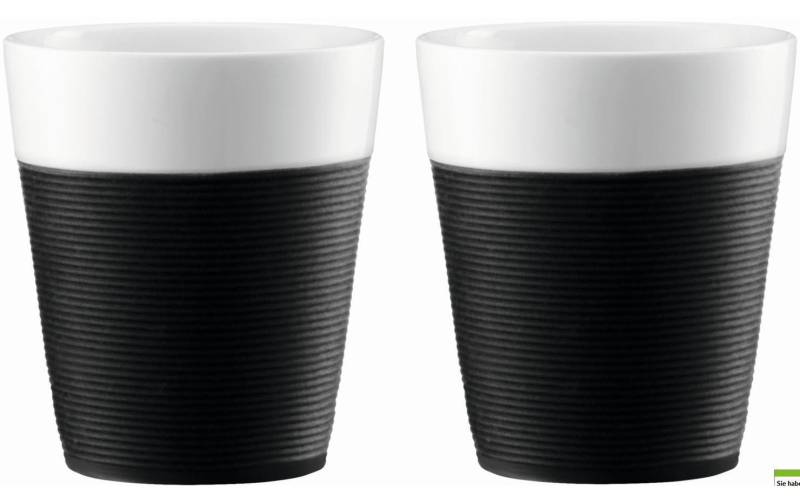 Bodum Tasse »Bistro 300 ml«, (2 tlg.) von Bodum