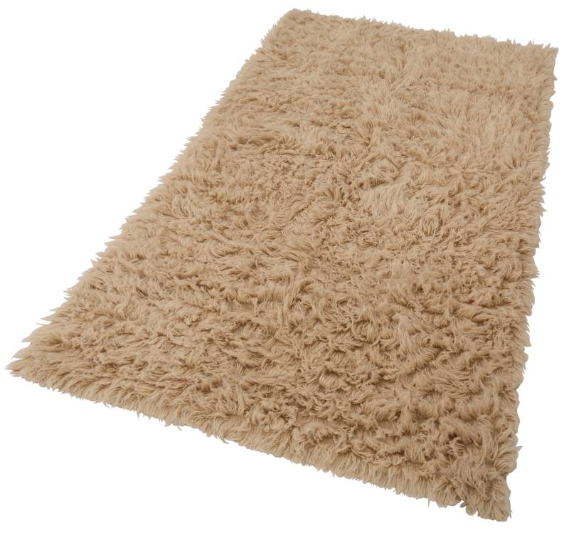 Böing Carpet Wollteppich »Flokati 1500 g«, rechteckig, 60 mm Höhe, Handweb Teppich, Uni-Farben, reine Wolle, handgewebt von Böing Carpet