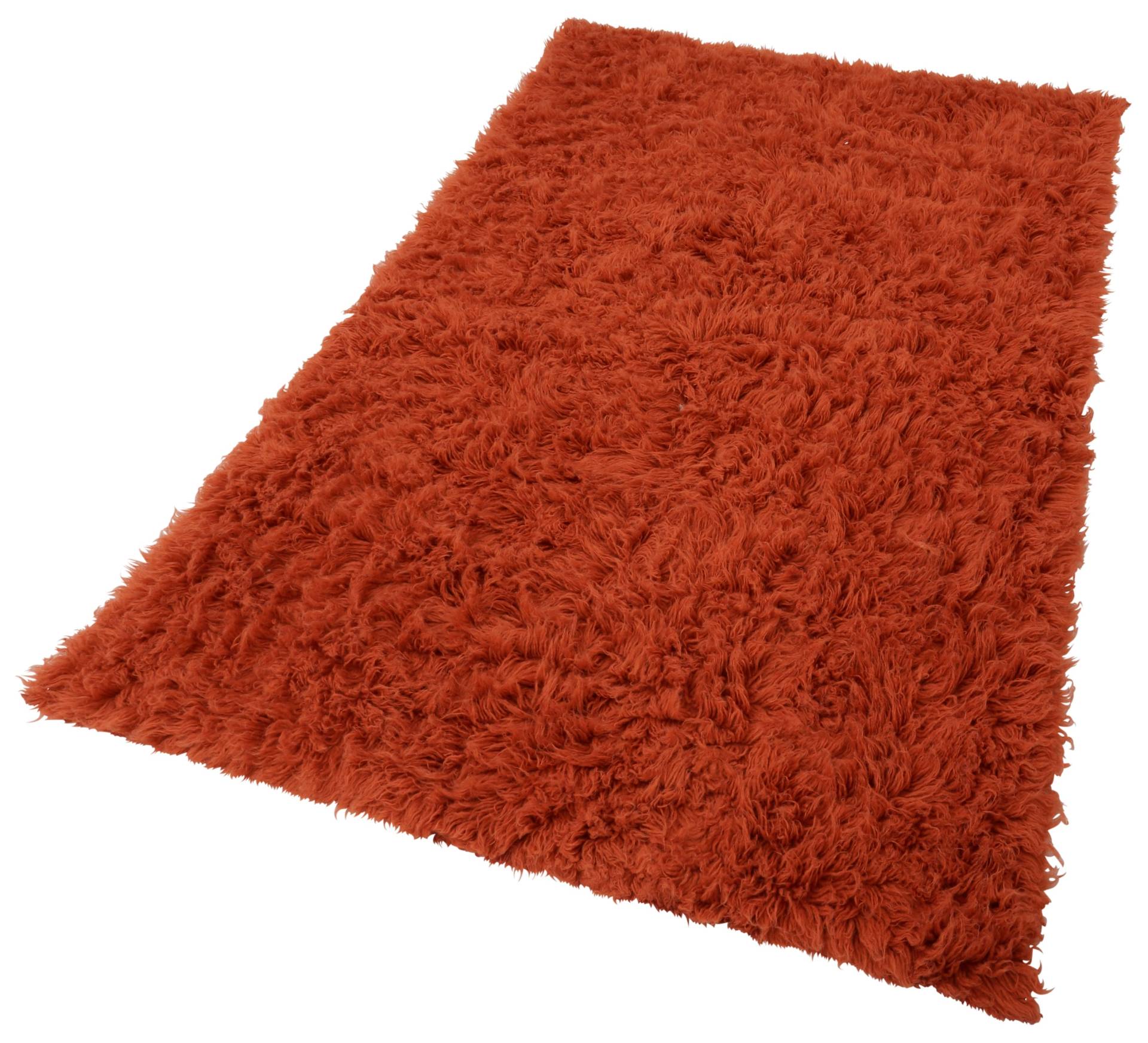 Böing Carpet Wollteppich »Flokati 1500 g«, rechteckig, Handweb Teppich, Uni-Farben, reine Wolle, handgewebt von Böing Carpet