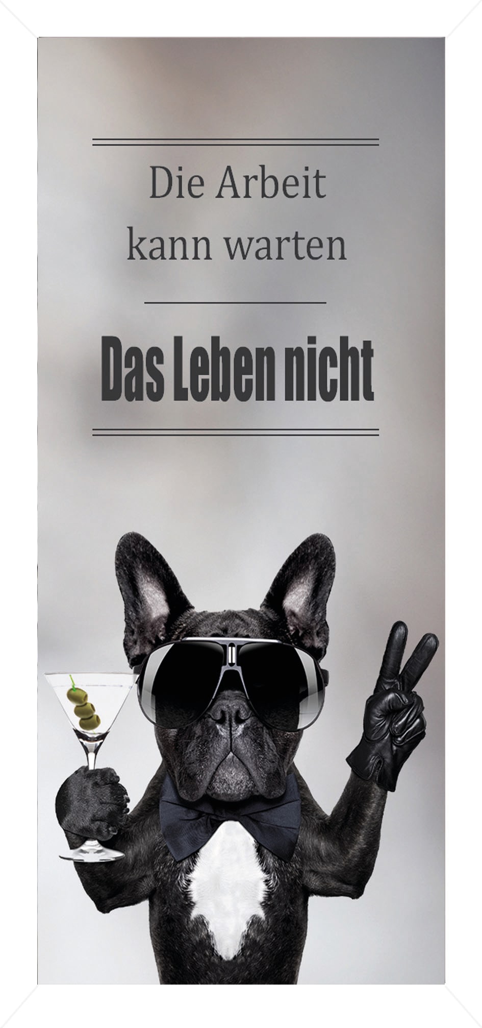 Bönninghoff Bild mit Rahmen »Hund & Texte«, (1 St.) von Bönninghoff