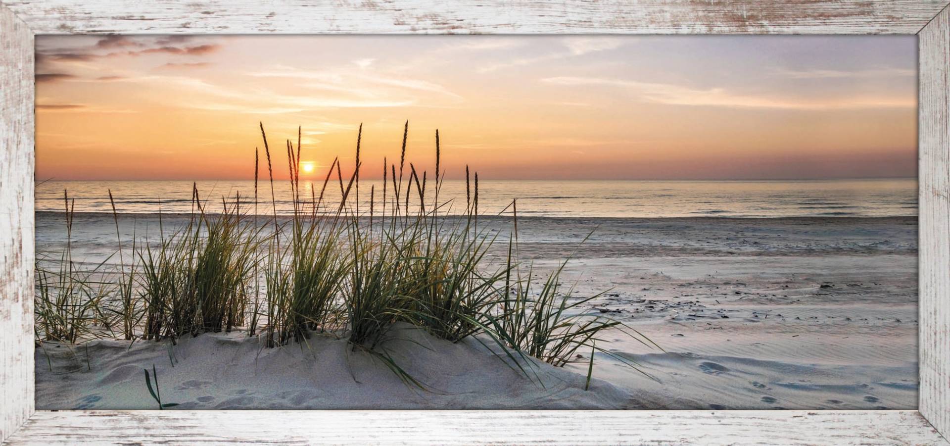 Bönninghoff Bild mit Rahmen »Strand, Sonnenuntergang«, (1 St.) von Bönninghoff