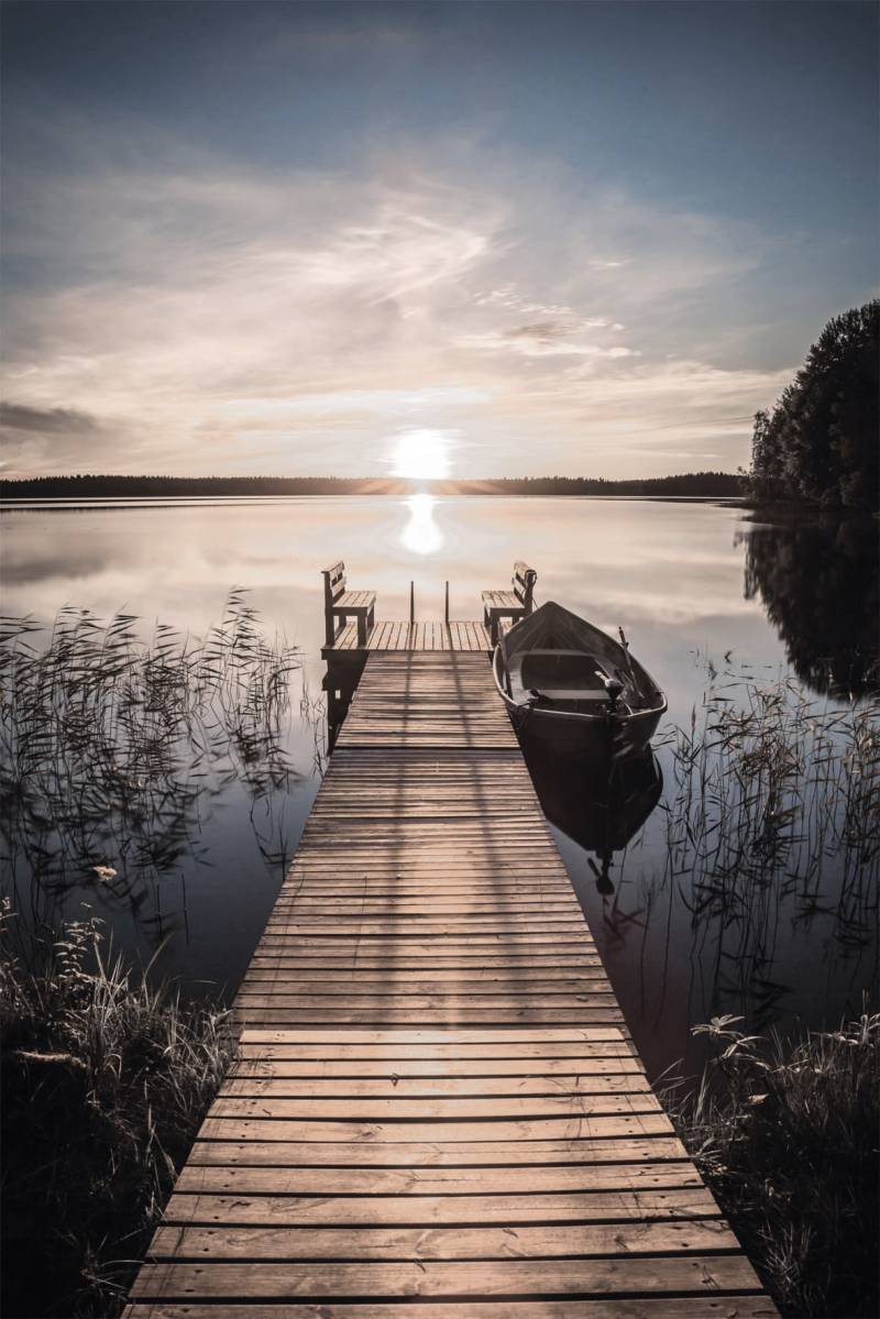 Bönninghoff Leinwandbild »Pier, Sonnenaufgang«, (1 St.) von Bönninghoff