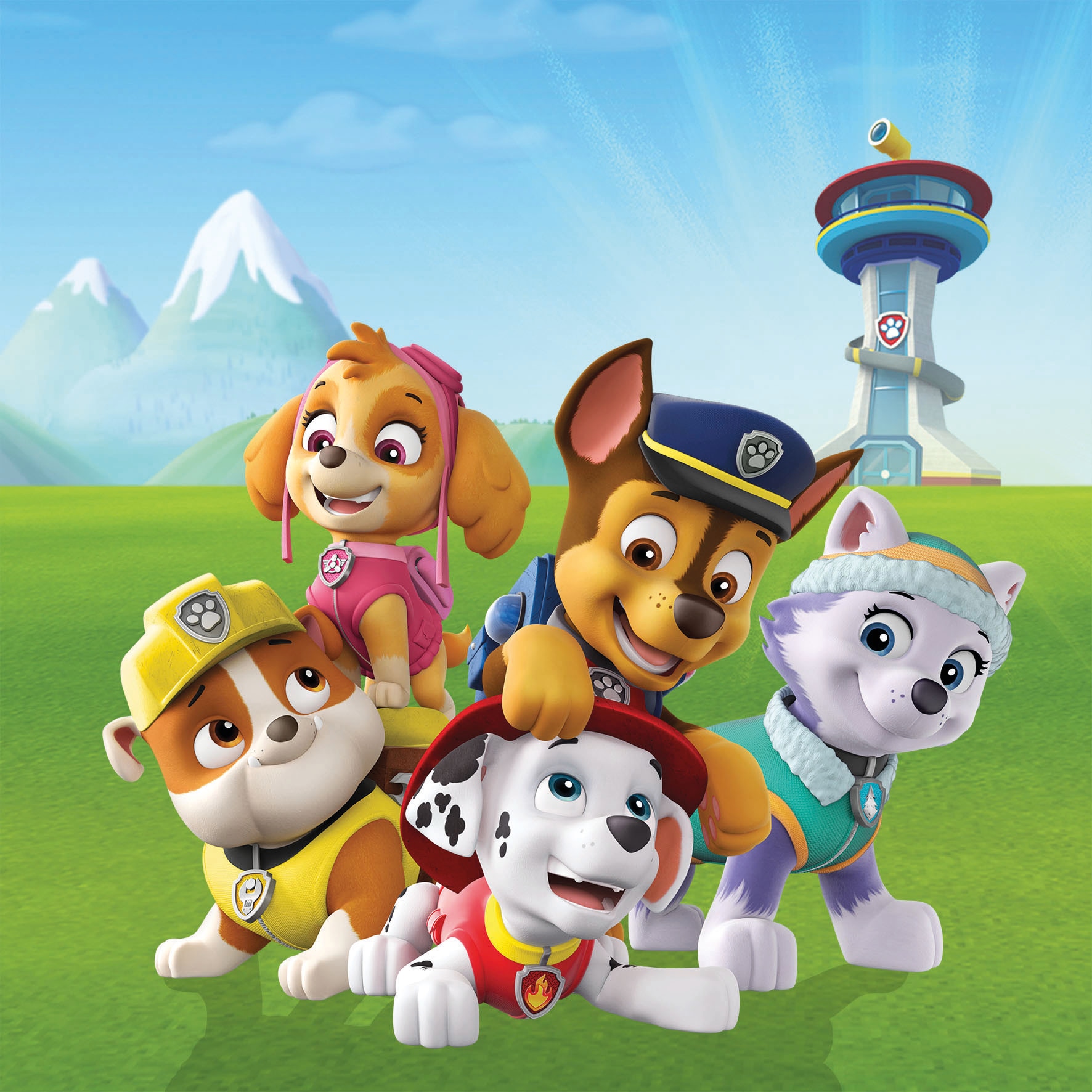 Bönninghoff Leinwandbild »Paw Patrol«, Filmfiguren, (1 St.), BxH: 35x35 cm von Bönninghoff